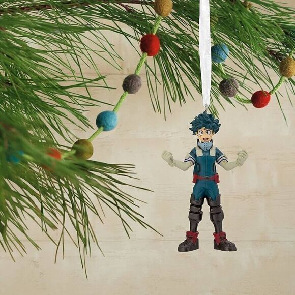 New Hallmark My Hero Academia Izuku Midoriya Christmas Tree Ornament - Picture 7 of 7